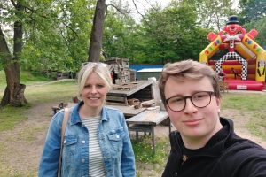 Julia Retzlaff mit Paul Klie auf dem AKI Gliesmarode