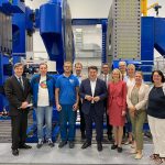 Gruppenbild mit Julia Retzlaff, Hubertus Heil und mehreren weiteren Personen