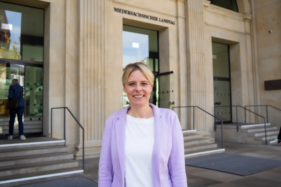 Julia Retzlaff im Landtag