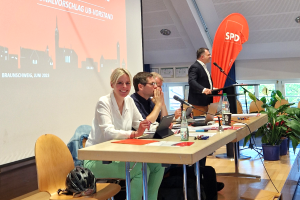 Julia Retzlaff Unterbezirks parteitag spd Braunschweig