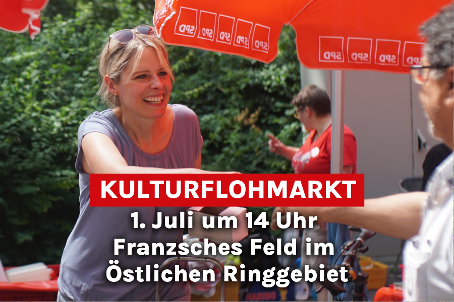 Kulturflohmarkt Julia Retzlaff Spd Braunschweig östliches Ringgebiet Flohmarkt