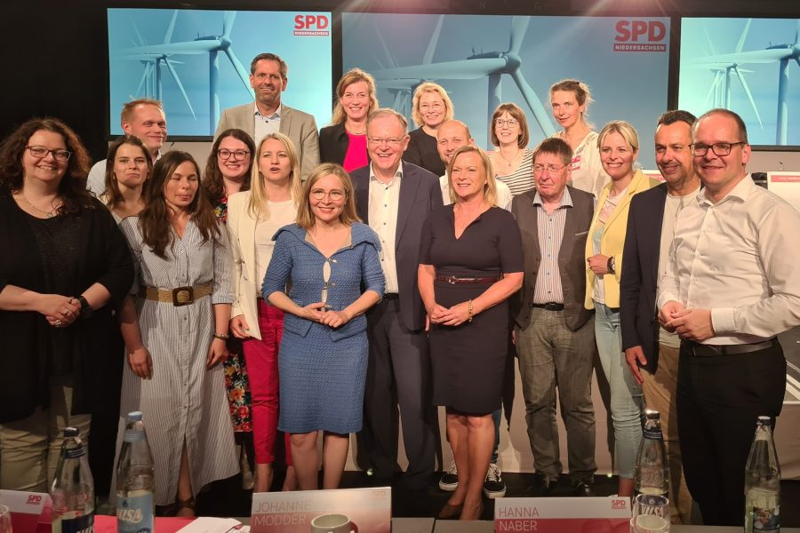 Landesparteitag SPD Niedersachsen Julia Retzlaff Braunschweig Landesvorstand