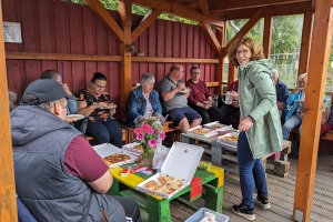 pIzza und Politik im Stadtgarten Bebelhof 1